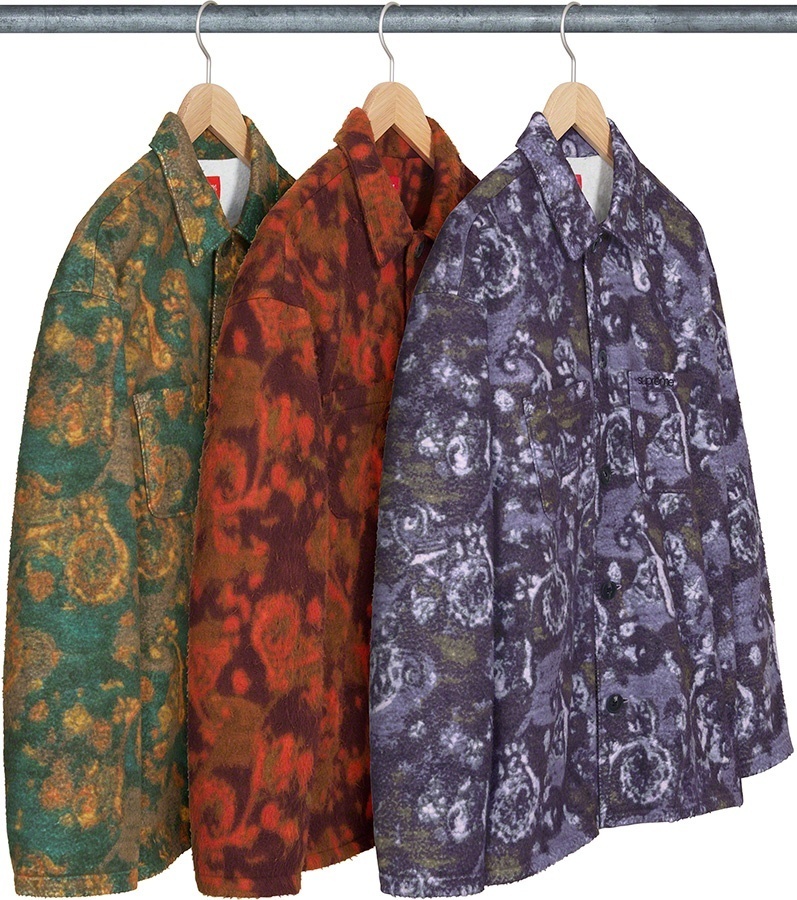 Paisley Fleece Shirt